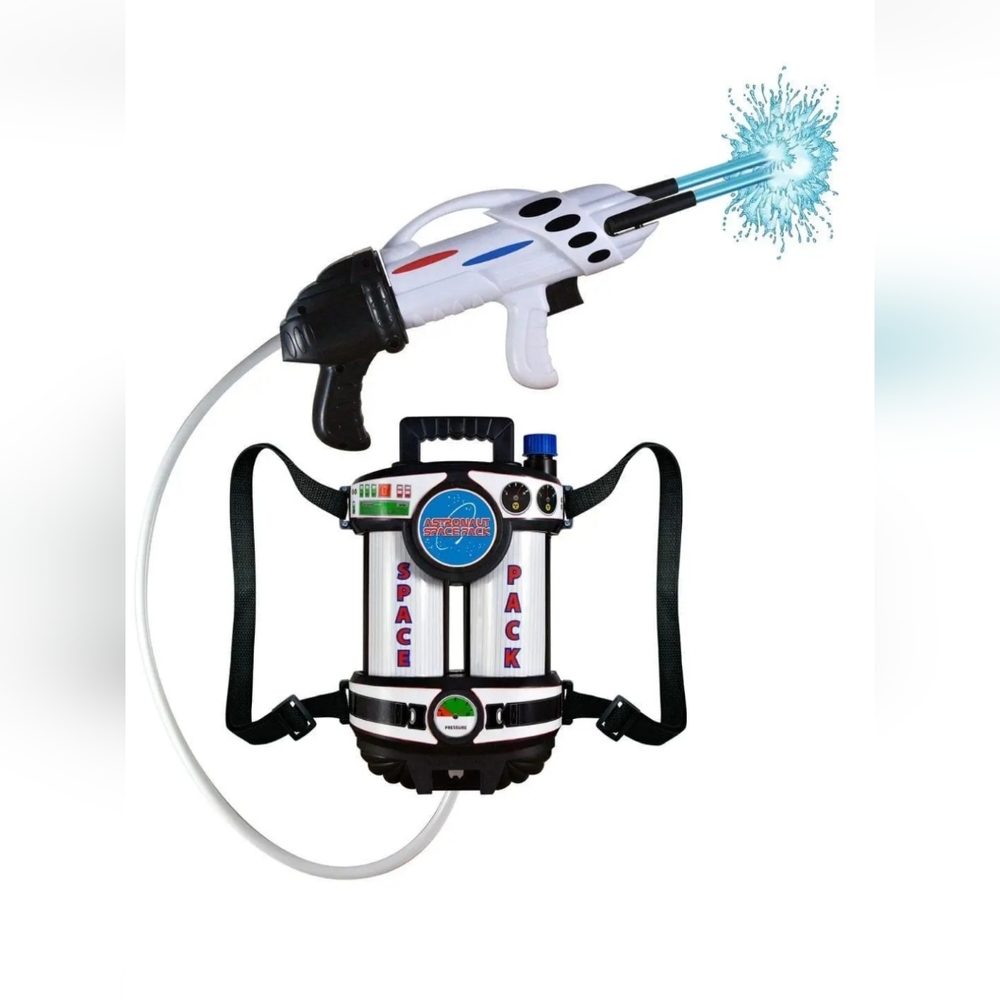 Astronaut Space Pack Super Soaking Water Blaster New Boxed